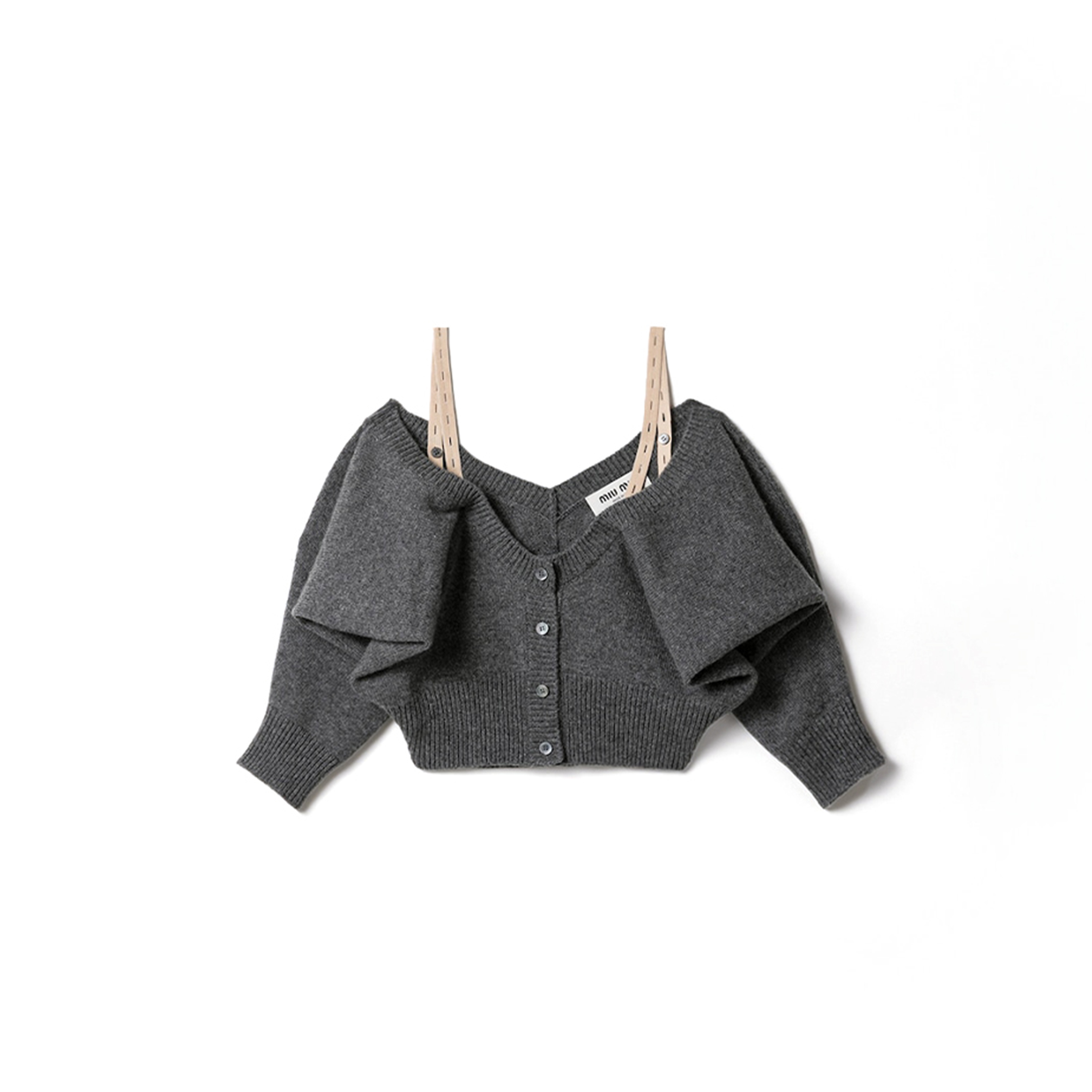 MIU MIU CASHMERE CARDIGAN MMF01G